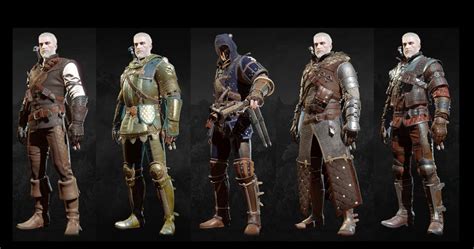 The Witcher 3 armor .